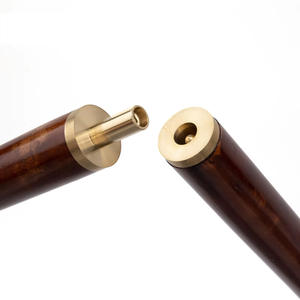 Bastón de Senderismo Vintage de Madera de Arce Plateada con Cabeza de Caballo, Diseño Desmontable de 1 Sección, Punta de Goma, Capacidad de 250 lb - Product Image 3