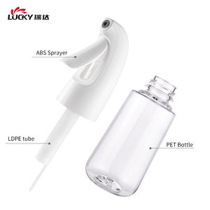 Plastik 200ml mavi yüksek basınçlı su püskürtme saç şekillendirici temizlik ve sulama çiçekler için sürekli püskürtücü şişe - Product Image 2