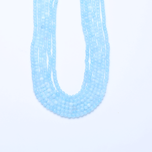 Perles de pierre de lune arc-en-ciel 2438 Pierres précieuses à vendre Agate bleue et minéral 8 mm de hauteur Créé en laboratoire et poli Type naturel - Product Image 6