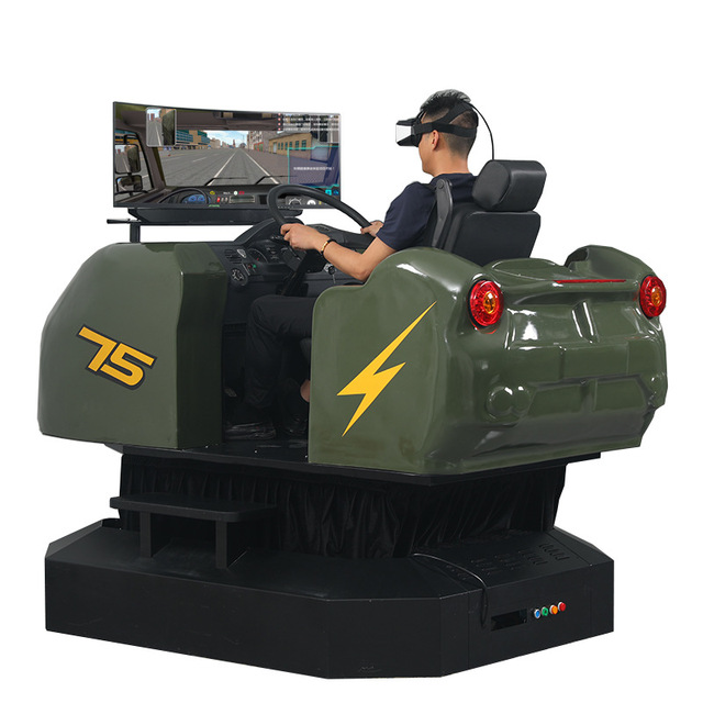 Dynamic  VR  Ultra-Wide Curved  Automotive Driving Simulator