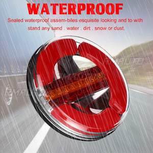 Luz Trasera LED Dinámica de 12-30V para Remolque, Camión, Luz de Freno Trasera, Luz de Señal de Giro con Flujo DRL para Automóvil, Barco, Autobús, Caravana, Camper - Product Image 6