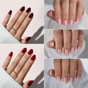 Uñas Postizas de Diseño Largo y Cuadrado, de Gel Suave, Resistentes a Roturas, con Pegamento, para Uso en Salón, Marca Privada - Product Image 3
