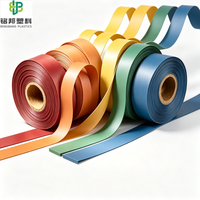 Bande de chant en PVC et ABS, matériau écologique fiable, couleur personnalisée pour la fabrication de meubles commerciaux