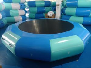 Plataforma de Trampolín Acuático Inflable EASYFUN, Interesante Colchoneta Flotante Inflable para Saltos Bungee, Parque de Aventuras Acuáticas - Product Image 6
