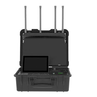 Détecteur de drones portable 1-10KM, scanner radio, localisateur de pilote, système de suivi de signal RF sans fil, alarme de sécurité