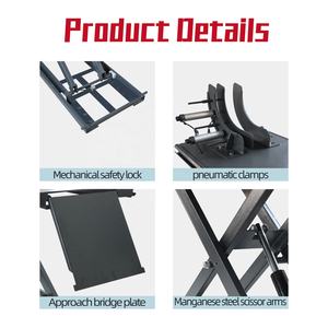 Plateforme élévatrice électrique ANGE RHEAS - Élévateur de moto, pince pneumatique, table de travail réglable pour la réparation de moto - Product Image 4