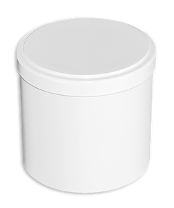 Boîte en étain de qualité supérieure, recyclable, résistante, de qualité alimentaire, pour biscuits, diamètre 90H100mm, marque MASSILLY France, personnalisable - Product Image 1