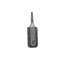 Embout de tournevis Torx, tige hexagonale de 1/4 pouces, longueur de 25 mm/1 pouce, embout hexagonal magnétique, embout de tournevis en acier S2