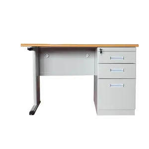 Дешевая мебель, оптовая продажа, белый современный офисный стол с выдвижным ящиком, офисный стол с ящиками, офисный стол руководителя
