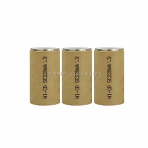 roomba replacement battery cell ni-mh 1.2V SC 3500mah 5C sub c 3.5Ah for robot vacuum cleaner