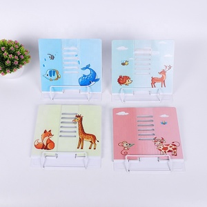 Soporte plegable ajustable para libros de metal, marco de lectura multifuncional para <span class=keywords><strong>sujetalibros</strong></span> de oficina o escuela para niños - Product Image 1