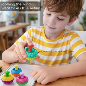 Silicone Thumb Rocker Fidget Toys for <strong>Kids</strong> Adults, Stress Relief Sensory Toy for Autism ADHD Anxiety, Fun Textures <strong>Gadgets</strong> - Product Image 2
