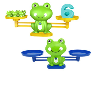 Balance de l'équilibre en forme de grenouille pour enfants, 20 grenouilles, 10 chiffres, 30 cartes, jouet éducatif précoce pour le développement cognitif, 3-6 ans - Product Image 3