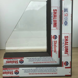 Profilé en aluminium brun foncé Shalumi série 6000 pour systèmes de portes et fenêtres, service de découpe, conception d'extrusion architecturale durable - Product Image 1