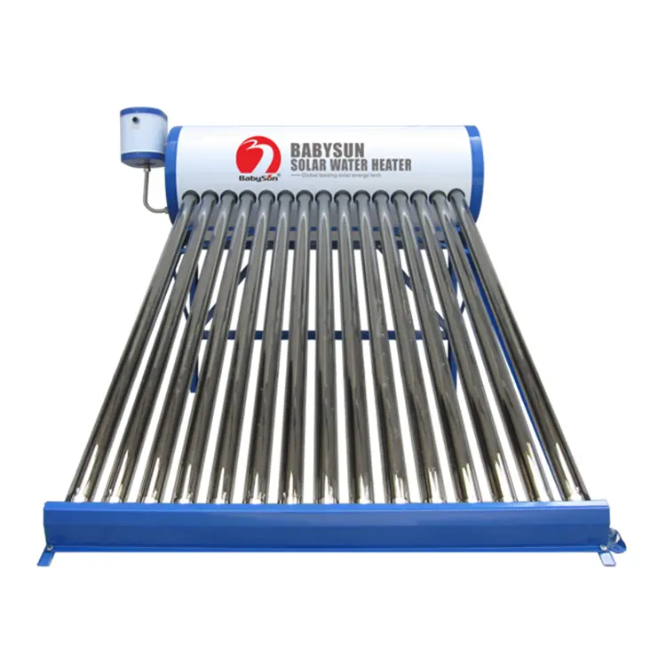 150L galvanized steel compact tata bp solar water heater with 8L assistant