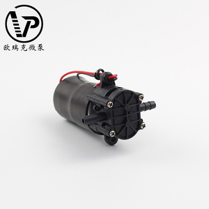 Nouvelle conception mini pompe hydraulique à engrenages en plastique 12V haute pression auto-amorçante pour eau OEM PG4 sur le même côté super silencieuse - Product Image 5