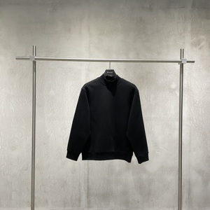 Felpa Oversize da <span class=keywords><strong>Donna</strong></span> con Collo Alto Personalizzata, Ricamata, in Morbido Cotone, Stile Streetwear - Product Image 2