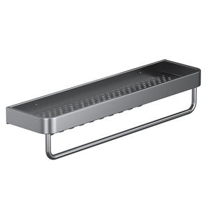 ชั้นวางของติดผนังสำหรับห้องครัวเฉาโจว พร้อมที่หนีบโลหะสำหรับแขวนขวดเครื่องเทศ ไม่ต้องเจาะผนัง แบบหลายชั้น - Product Image 4