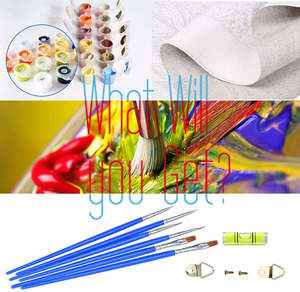 مجموعة لوحة الرسم بالأرقام من فانسي آرتس مقاس 40×50 سم لمنظر طبيعي للغابة، لوحة زيتية مخصصة بالأرقام للأطفال والكبار - Product Image 3