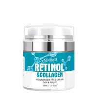 Marque privée Crème pour le visage au collagène rétinol naturelle bio anti-rides hydratante et nourrissante Lotion de soin du visage