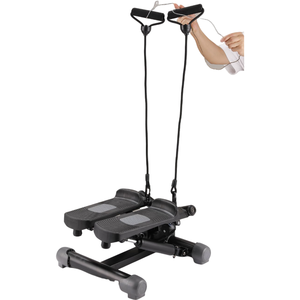 Mini Stepper, Máquina de Ejercicio Cardiovascular, Pedal para Pies, Construcción de PP+<span class=keywords><strong>TPR</strong></span>+Acero, 7.25 kg, Ligero, Portátil, para Interiores - Product Image 1