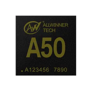 ALLWINNER A50 (T501) quad-core CPU with operating frequency up to 1.8GHz