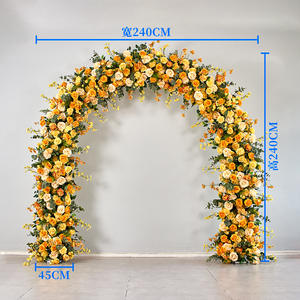 <span class=keywords><strong>ซุ้ม</strong></span><span class=keywords><strong>ดอกไม้</strong></span>ประดิษฐ์รูปตัวยูแบบปรับแต่งได้ ทำจากผ้าไหมเทียม เป็นมิตรกับสิ่งแวดล้อม เหมาะสำหรับตกแต่งฉากหลัง<span class=keywords><strong>งาน</strong></span>แต่ง<span class=keywords><strong>งาน</strong></span> - Product Image 3