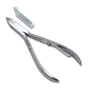 Coupe-cuticules en acier inoxydable Rainbow Plasma, outil de manucure et pédicure - Product Image 3