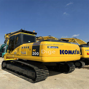 Excavatrice hydraulique Komatsu PC200-7 d'occasion, pièces de machines de construction bon marché, livraison gratuite, en bon état - Product Image 2
