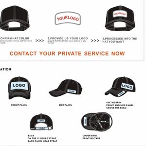 Gorra Deportiva Personalizada Verde de 5 Paneles con Visera Ligeramente Curvada, Diseño de Camuflaje, Transpirable, de Poliéster Impermeable con Orificios Cortados con Láser - Product Image 5