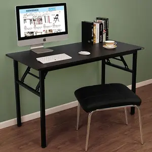 Mesa de Trabajo plegable de acero para ordenador, escritorio de estudio moderno, gran oferta