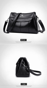 Women's Branded Trending Hand Bags Female Causal Shoulder <b>Handbags</b> Embroidery Thread <b>Small</b> PU Leather Crossbody Bags - Product Image 5