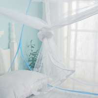 Vente en gros 100% tente moustiquaire portable pliante en polyester pour lit