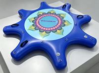 Plateforme flottante gonflable en PVC Star, pour le stationnement des planches de SUP et des planches de surf