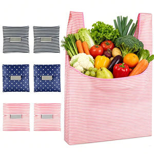 Bolsa de Compras Plegable de Alta Gama, Bolsa Reutilizable de Poliéster para Tiendas de Ropa, Bolsa de Embalaje para Prendas - Product Image 3