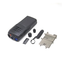 Pièces de rechange d'interphone, boîtier noir avec pièces pour Motorola GP328 GP340 MTX900 PRO5150 PRO5350 PTX700 HT750