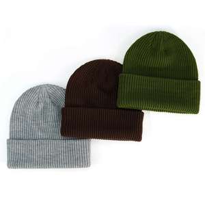 Bonnet court élégant en tricot classique avec revers, style numérique, pour hommes et femmes, idéal pour les sports d'hiver en extérieur - Pêcheurs, pêcheurs en mer, mariniers - Product Image 4