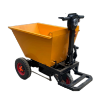 Mini-tricycle électrique à poussée manuelle pour le transport de charbon et de cendres, idéal pour les travaux d'ingénierie et l'exploitation minière