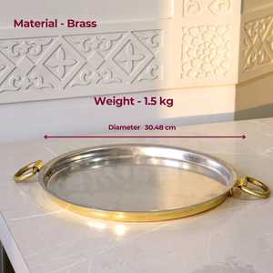 Premium Brass Dosa <b>Tawa</b> with Smooth Cooking Surface Traditional Handmade Brass Cookware for Crispy Dosa Uttapam - Product Image 4