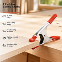 Pince à ressort réglable Weisita WSTWC01 de 4 pouces, style moderne, pour menuiserie, outils de travail du bois, kit promotionnel pour la maison