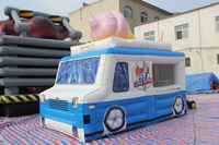 Tienda de Carnaval WINSUN, Quiosco Inflable de PVC, Stand de Concesiones, Diseño de Cubo