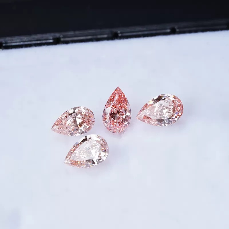 fancy vivid pink lab diamond