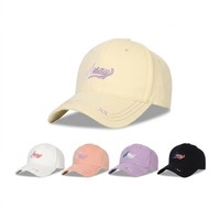 Casquette de baseball personnalisée OEM avec broderie 3D, 6 panneaux, en coton délavé vintage, style Dad Hat, réglable, unisexe, protection solaire