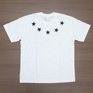 T-shirts personnalisés à strass très demandés, vêtements pour hommes, noir, nouveau design, manches courtes, 100% coton, t-shirt pour hommes - Product Image 3