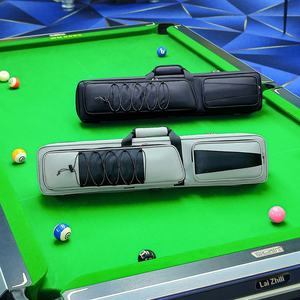 Étui <span class=keywords><strong>de</strong></span> transport portable pour queue <span class=keywords><strong>de</strong></span> billard transfrontalier, modèle 1095, noir, pour 8 queues et 1/2 queue, avec <span class=keywords><strong>film</strong></span> <span class=keywords><strong>de</strong></span> protection - Product Image 1