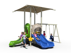 Aire <span class=keywords><strong>de</strong></span> <span class=keywords><strong>jeux</strong></span> extérieure attrayante pour enfants, équipement <span class=keywords><strong>de</strong></span> terrain <span class=keywords><strong>de</strong></span> jeu ancien pour l'école primaire - Product Image 2