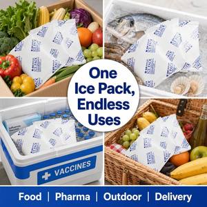 Reusable <strong>Gel</strong> <strong>Ice</strong> <strong>Pack</strong> Cold <strong>Gel</strong> Cooling <strong>Pack</strong> Reusable Compress <strong>Gel</strong> Cooling <strong>Pack</strong> For Cold Chain Shipping Food Preservation - Product Image 3