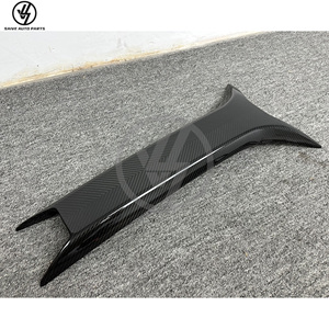 RYFT Style Dry Carbon Fiber Glossy Twill <b>Weave</b> Roof Air Vent Outlet Trim for 720S 2015-2018 Car Body <b>Kit</b> Parts 6-Month - Product Image 4