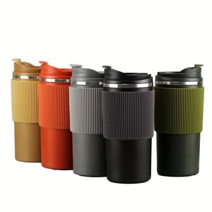 Nouvelle tasse thermos classique en acier inoxydable 304 pour usage domestique, mug à café portable, isolation thermique de 6 à 12 heures, 450 ml, alimentaire - Product Image 1