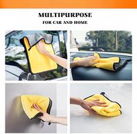 Microfiber Towels Compressed Quick-Dry Ultra-Soft Super Absorbent Lint/Streak-Free 40x40cm for Car & Household Cleaning